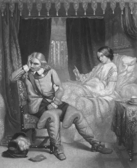 1599: Oliver Cromwell and his Dying Daughter