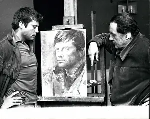 Forceful: Oliver Reed and Pietro Annigoni