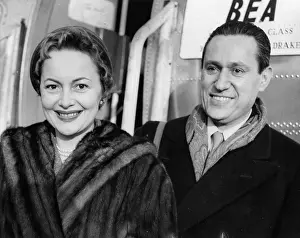 Galante: Olivia de Havilland and husband