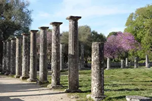 Palaestra: Olympia, Greece