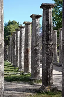 Palaestra: Olympia, Greece