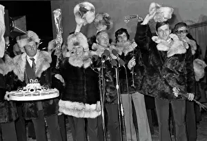 Innsbruck: Olympic champions welcome ceremony, 1976