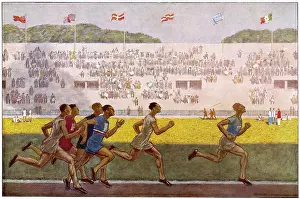 Runners: Olympic Games - 1924 - Runners