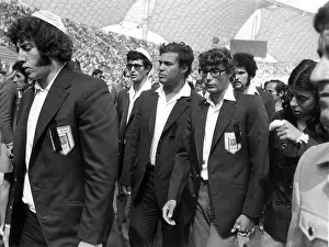 Palestinians: Olympic Games 1972: memorial ceremony after terrorist attack