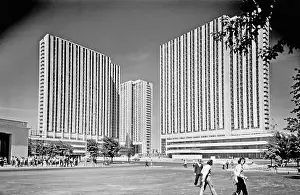 Izmailovo: Olympic hotel complex Izmailovo, 1980