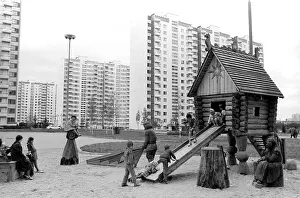 Playgrounds: Olympic village in Moscow, 1982