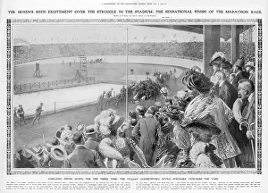 Disqualified: OLYMPICS/1908/MARATHON