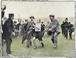 Disqualified: OLYMPICS/1908/MARATHON