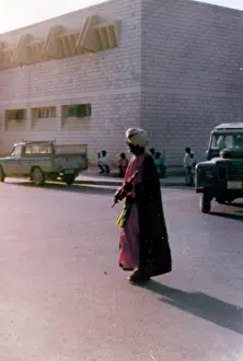 The British Caribbean History Collection: Omani man with flute in Oman