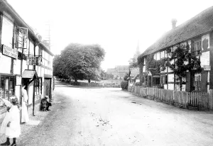 Ombersley: Ombersley, the Post Office 1910