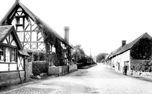Ombersley: Ombersley, Village 1910