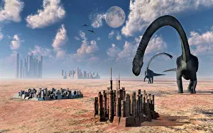 Omeisaurus: Omeisaurus dinosaurs come into contact with an advanced ?