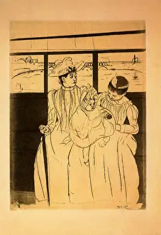 Cassatt: In the Omnibus, by Cassatt