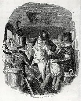 Uncomfortable: On the Omnibus by John Leech
