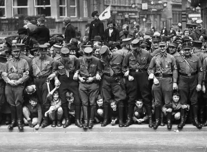 Expected: Onlookers on May Day in Berlin, 1936