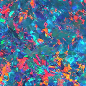 Gemstone: Opal detail