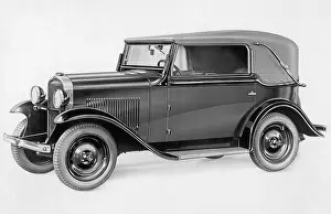 Cabriolet: Opel 1, 2 litre Cabriolet, 1932