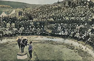 Ampitheatre: An open-air circus, recreation in Salonika, WW1