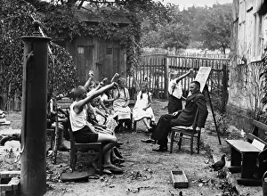 Temperatures: Open air class, 1937