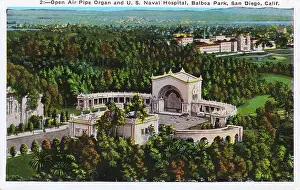Balboa: Open Air Pipe Organ, Balboa Park, San Diego, California, USA