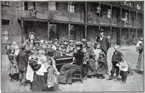 Dwellings: Open Air Service for Children 1904
