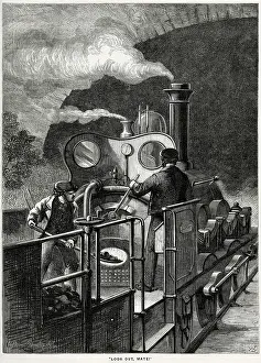 Shovelling: OPEN FOOTPLATE 1870