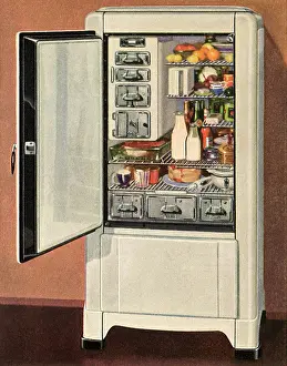 Refrigerator: Open Refrigerator