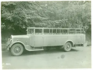 Thornycroft: Open-top single-decker bus, A6 Wadham