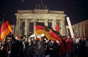 1980er: Opening of the Berlin Wall - Brandenburg Gate