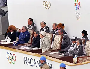 Tribune: Opening ceremony of 1998 Winter Olympics