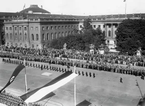 G Ring: opening ceremony of the Prussian NS-council, 1933