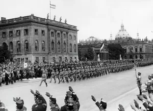 Mackensen: opening ceremony of the Prussian NS-council, 1933