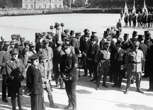G Ring: opening ceremony of the Prussian NS-council, 1933