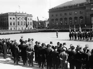 Aula: opening ceremony of the Prussian NS-council, 1933