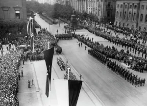 Mackensen: opening ceremony of the Prussian NS-council, 1933