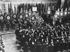 Herman: opening ceremony of the Prussian NS-council, 1933