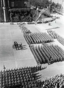 G Ring: opening ceremony of the Prussian NS-council, 1933