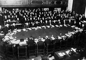 Negotiating: Opening of the first Hague Conference, 1929