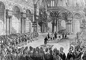 Abdul: Opening of the first Turkish Parliament, 1876