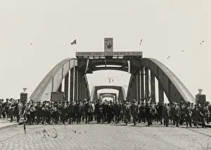 Floridsdorf: The opening of the Floridsdorfer Bruecke