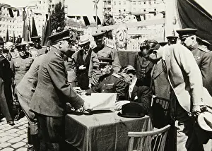Floridsdorf: The opening of the Floridsdorfer Bruecke