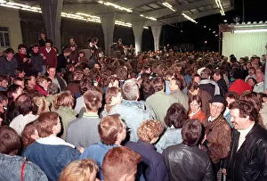 Grenzen: Opening of the German-German border - Berlin