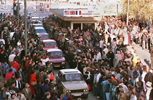 Grenzen: Opening of the German-German border - Berlin
