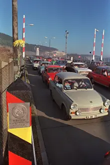 Grenzen: Opening of the German-German border - Herleshausen