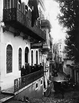 Pera: Opening of a German school in Constantinople, 1924