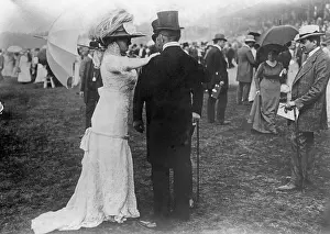 Tailcoat: Opening of the Grunewald racetrack, 1909