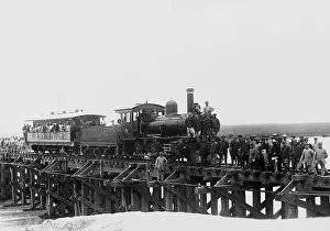 Colonialists: Opening of the Hanku Railway Bridge, 1898