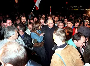 Grenzen: Opening of inner German border - Berlin