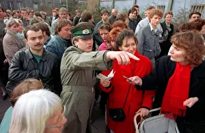 Eightieth: Opening of inner German border - Berlin