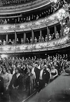 Opening of the London opera season